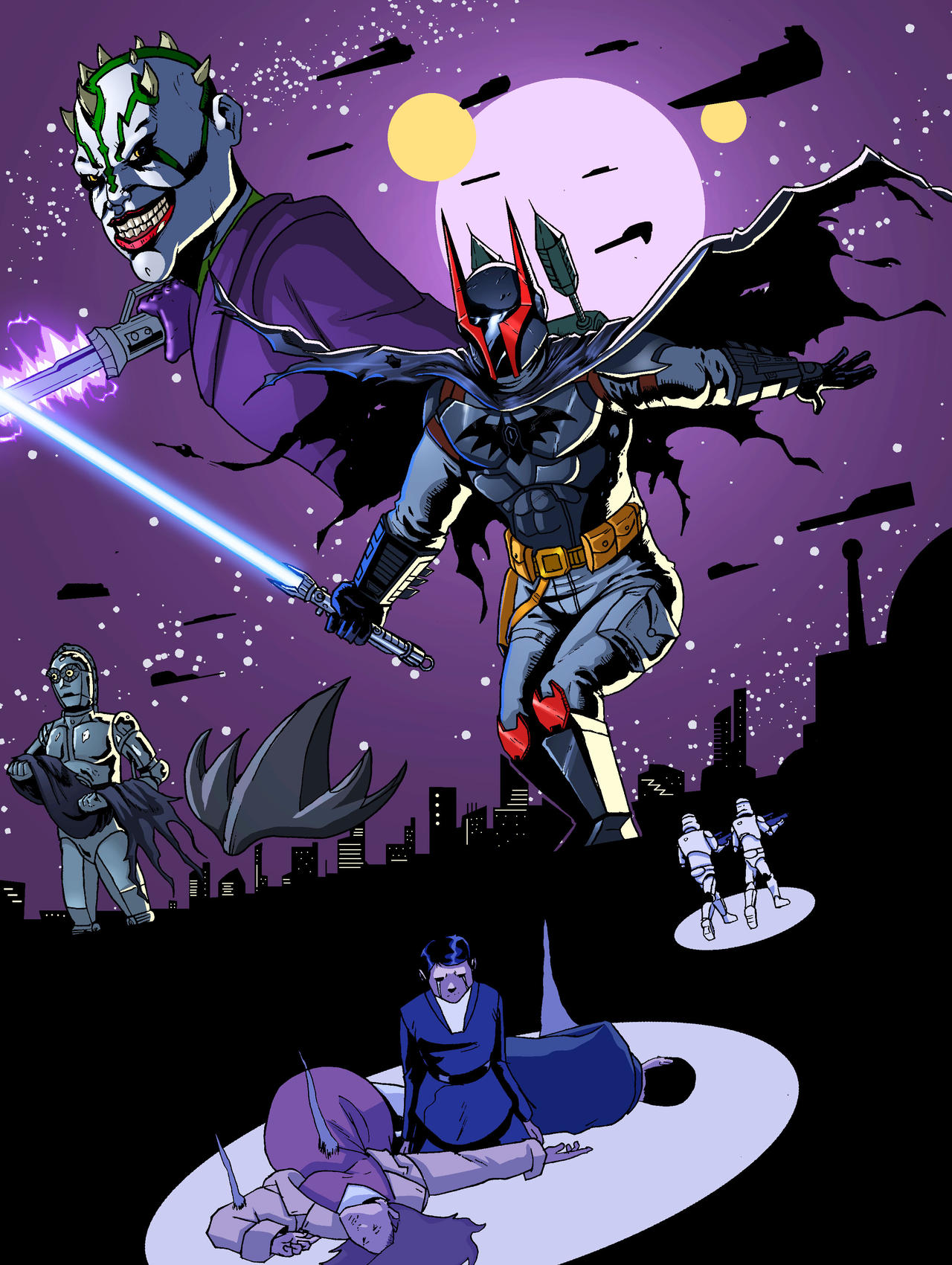 The Batman(dalorian) (Star Wars/DC Crossover) by bnelson19 on DeviantArt