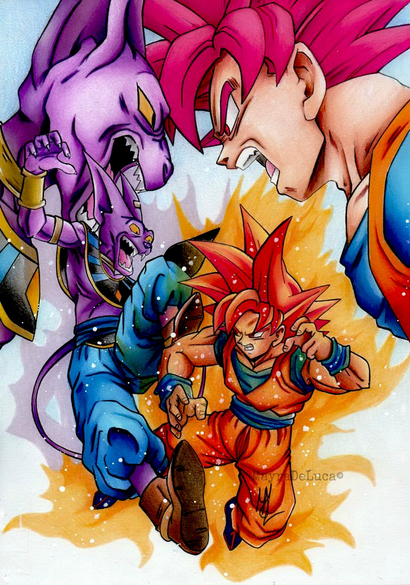 Dragon Ball Z Saga Majin Buu Vegetto vs Super Buu by Artegavino on  DeviantArt