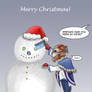 Christmas Time for a turian kid