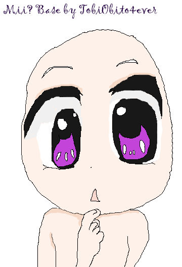Mii? Base by TobiObito4ever on DeviantArt