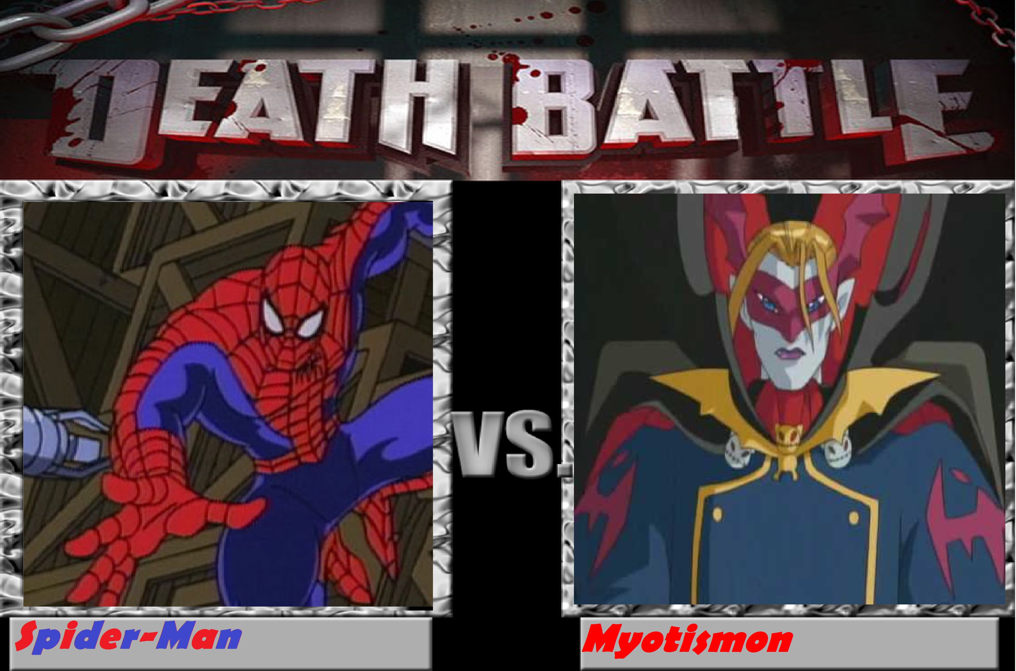 Death Idea #2: Spider-Man vs Myotismon