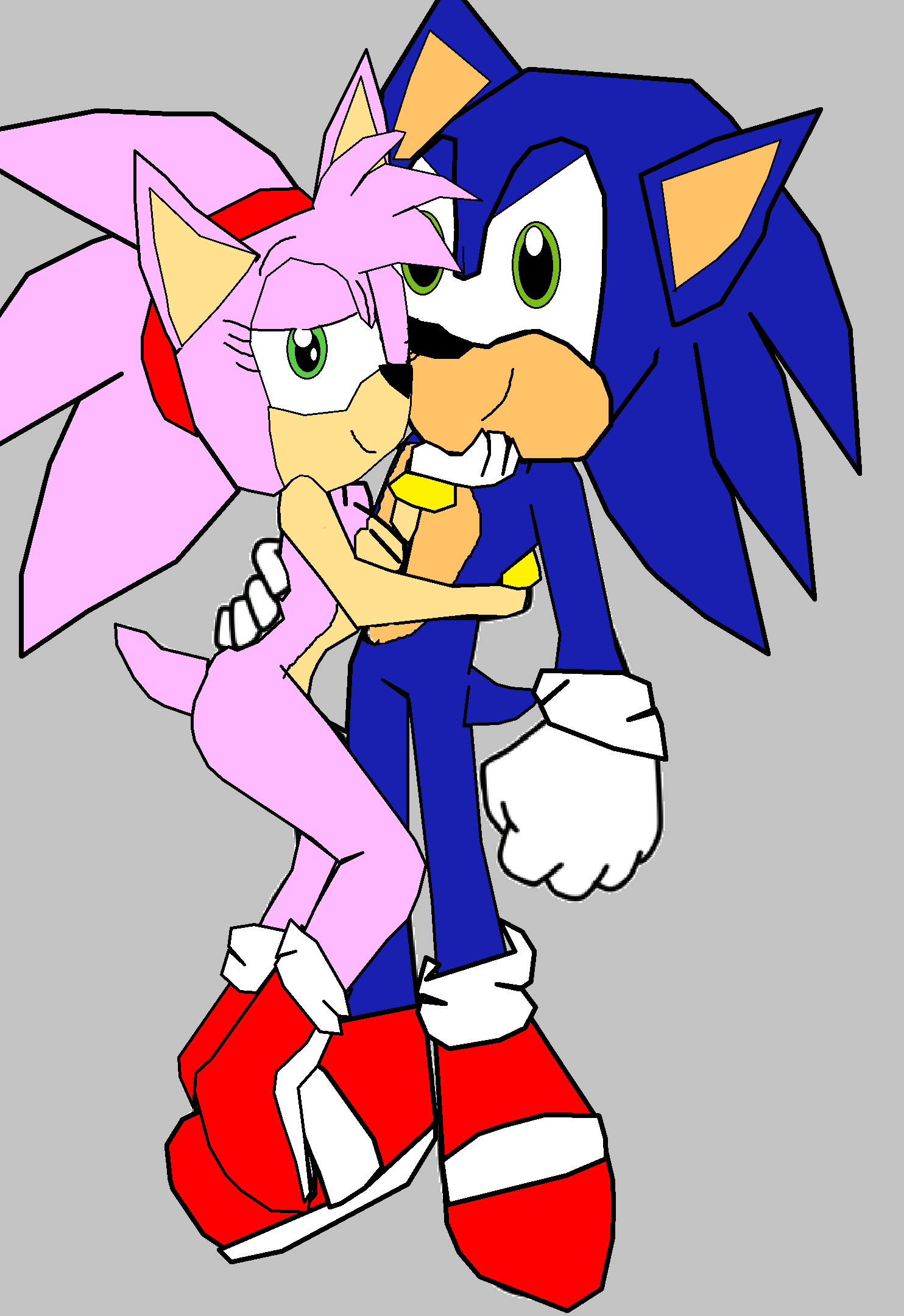 Sonic y Amy Viajan En OMEX VIP by TTAFArtFan on DeviantArt