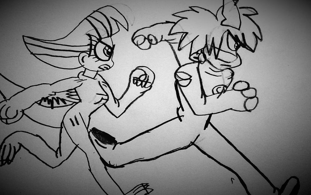 Deviantart Front View Running Running by alvaxerox on DeviantArt