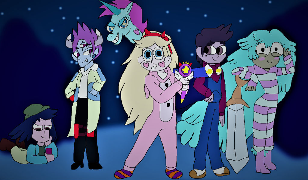 Star and her friends by alvaxerox on DeviantArt
