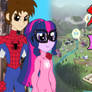 An all new Spiders and Magic Equestria Girls Cover