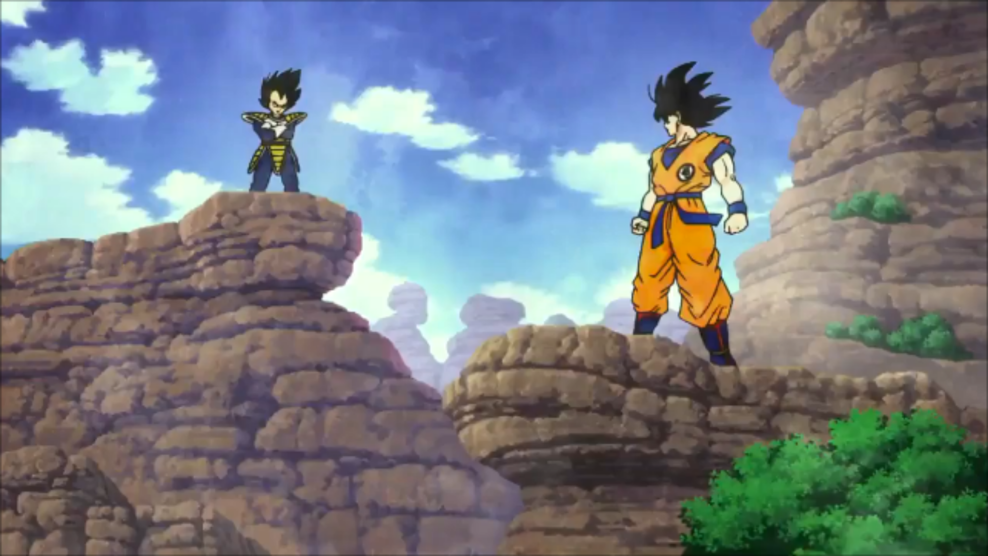 Remember... When Goku and Vegeta first fought? by alvaxerox on DeviantArt