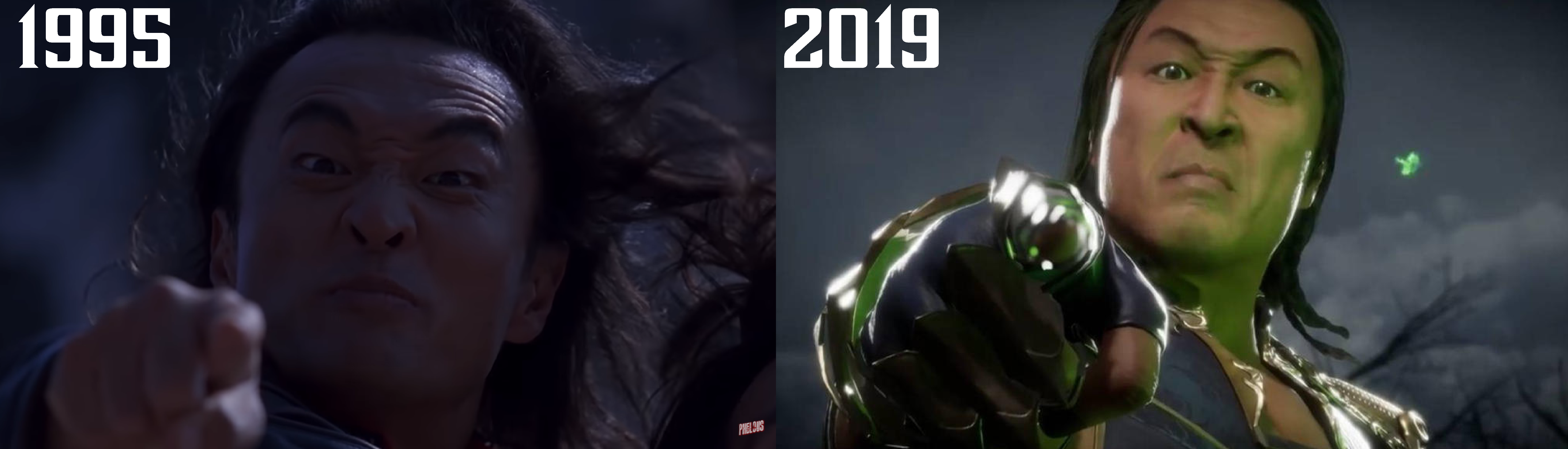 JC on X: Comparison between MK11 and MK1 Titan Shang Tsung. I'm