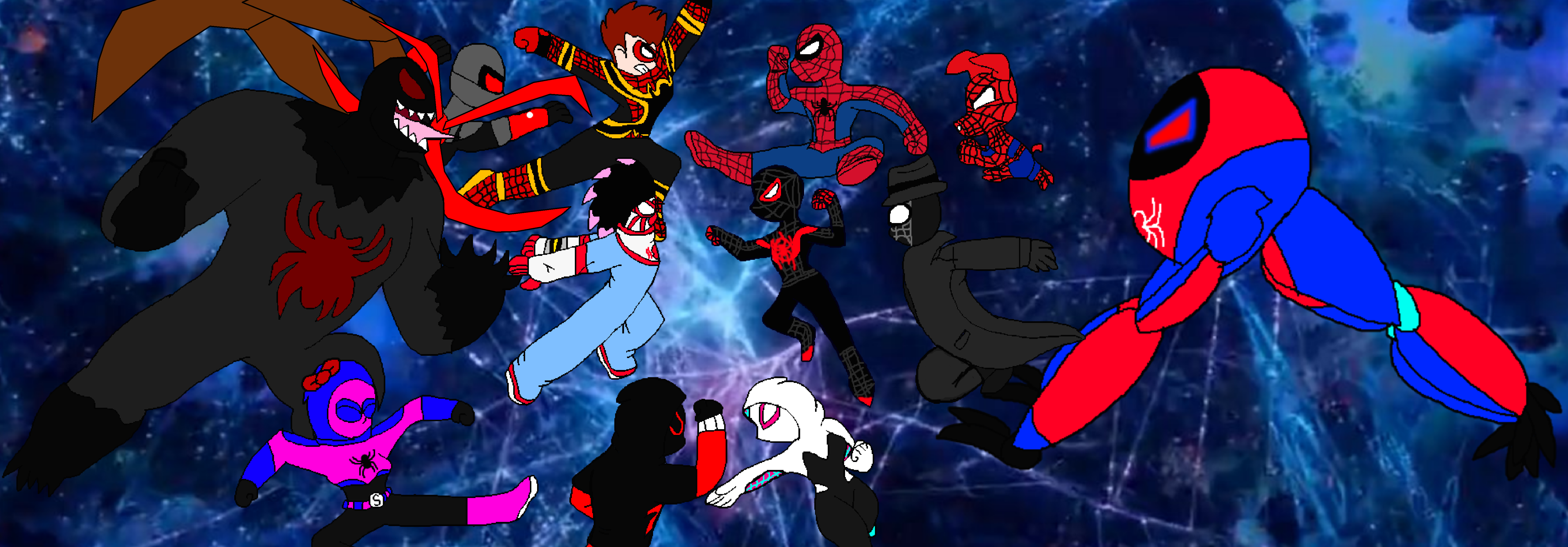 Spider-Society (TEXTLESS) by Animdude6-Fowa on DeviantArt