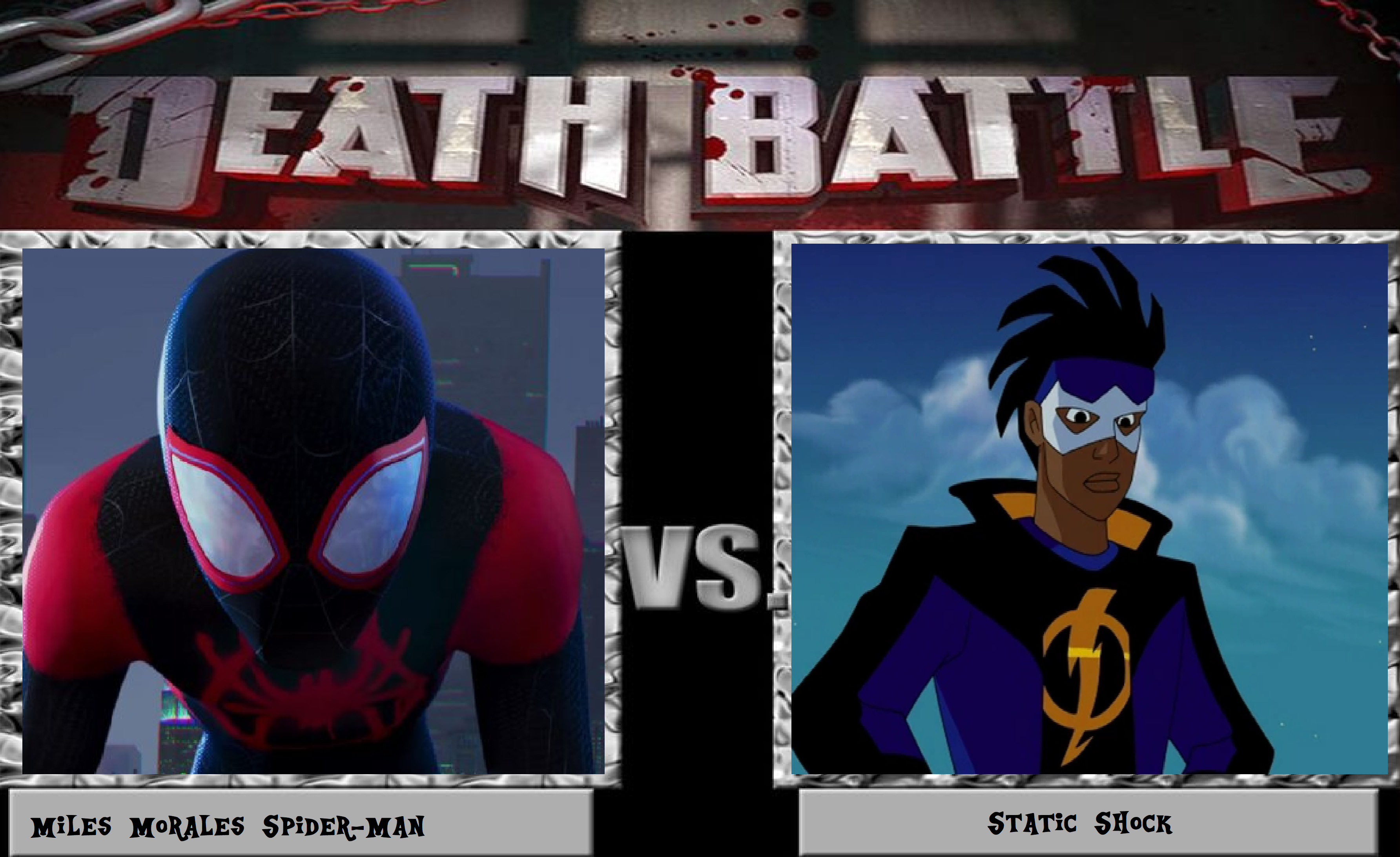 Next Death Battle: Spider-Man vs Static Shock by alvaxerox on DeviantArt