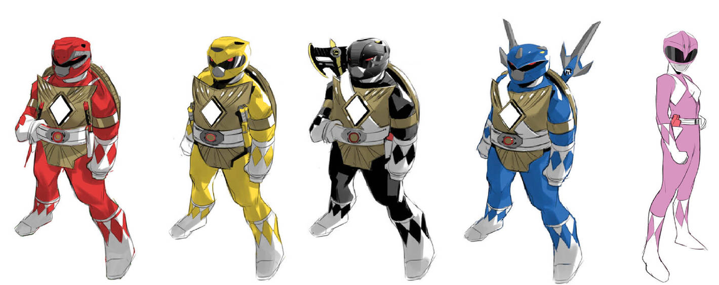 Power Rangers Turtle Version Teenage Power Ranger Turtles by alvaxerox on DeviantArt