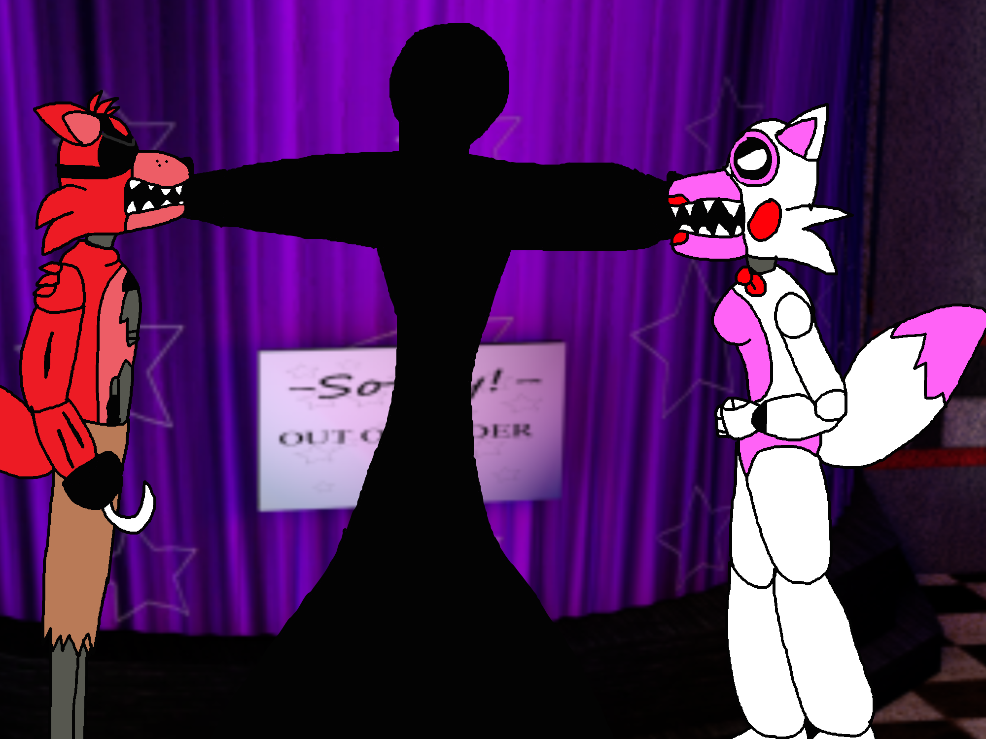 Arg Foxy / Animatronics In My Style (+ Datos) by MangleXPuppet on DeviantArt