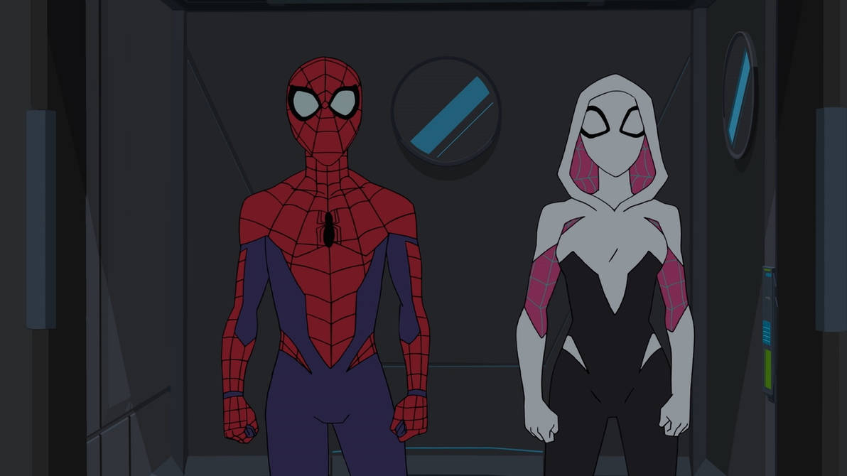 Spider-man and Ghost Spider 2 by alvaxerox on DeviantArt