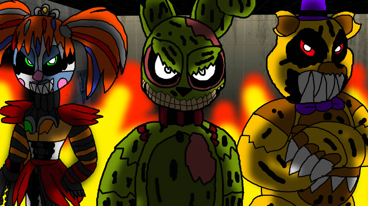 Rexx — Could I get Scraptrap and Nightmare Fredbear for