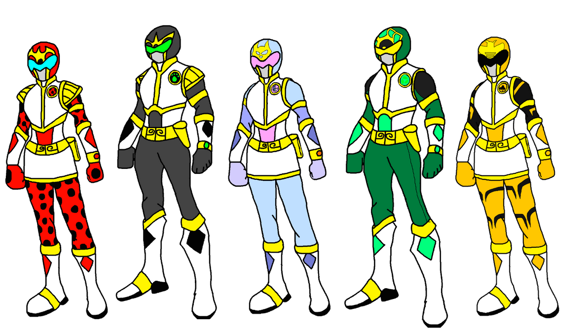Power Rangers Miraculous by alvaxerox on DeviantArt