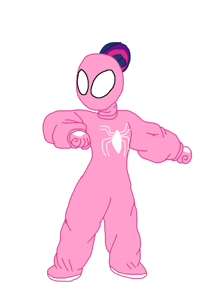 Pink Spider Rider Pink Spider-Girl ready to fight. by alvaxerox on DeviantArt