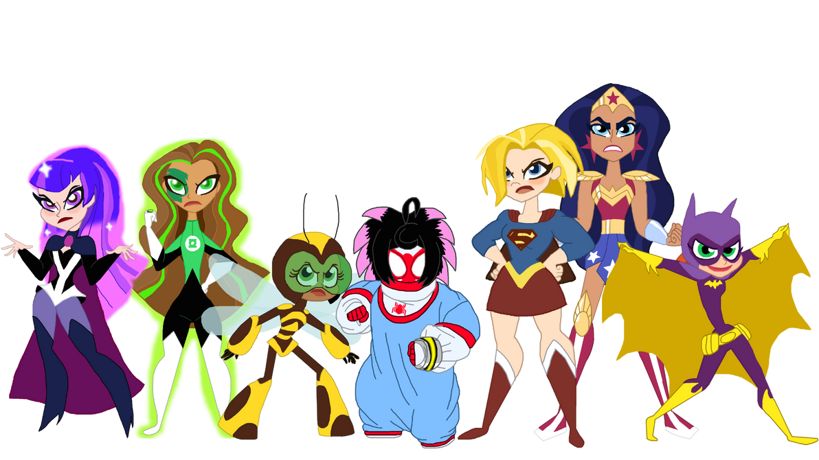 Spider-Tsundere with the DC Superhero Girls 2.0 by alvaxerox on DeviantArt