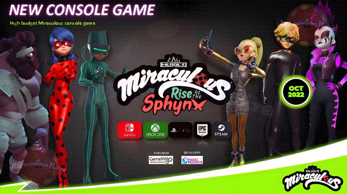 First look at the Miraculous Console Game by alvaxerox on DeviantArt