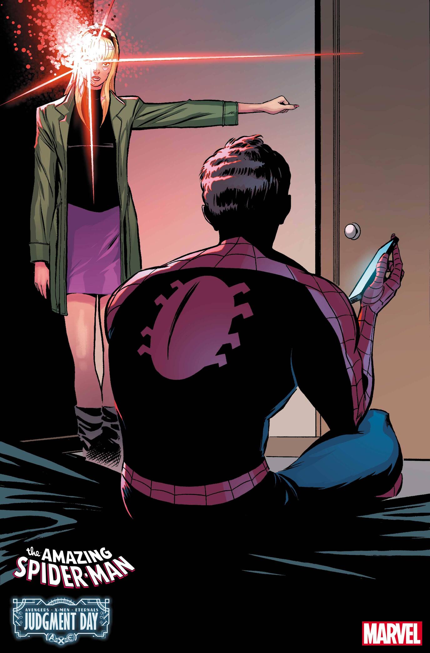 Gwen is haunting Spider-Man by alvaxerox on DeviantArt Gwen is haunting Spider-Man by alvaxerox on DeviantArt