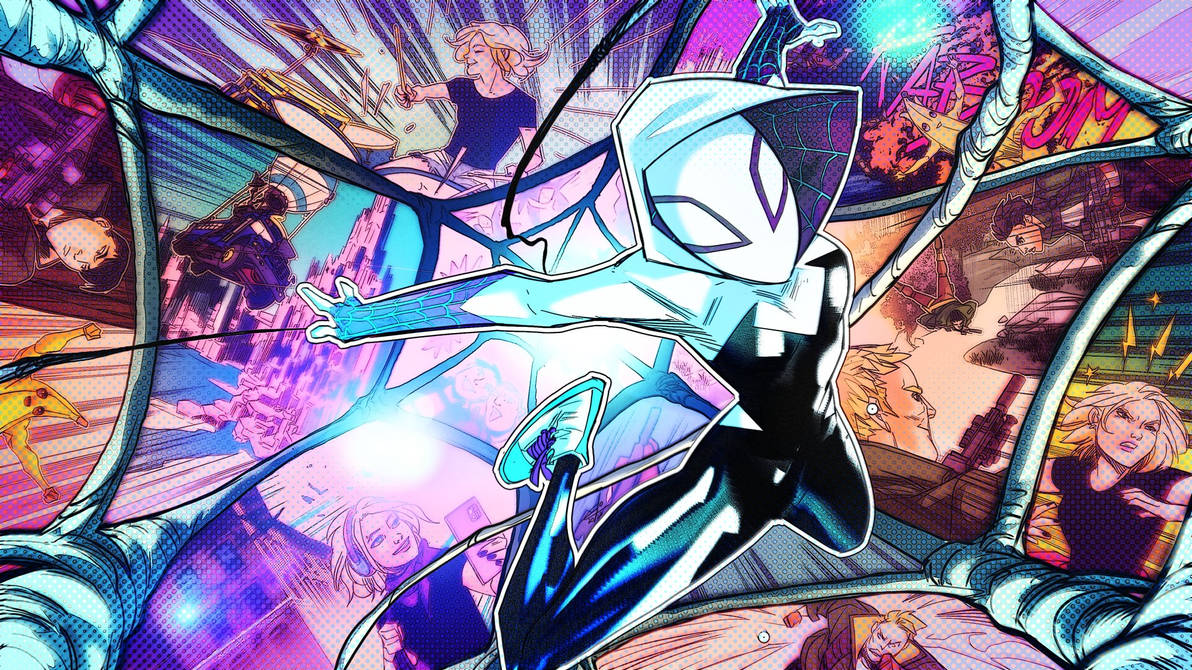 Spider-Gwen Fortnite loading Screen by alvaxerox on DeviantArt