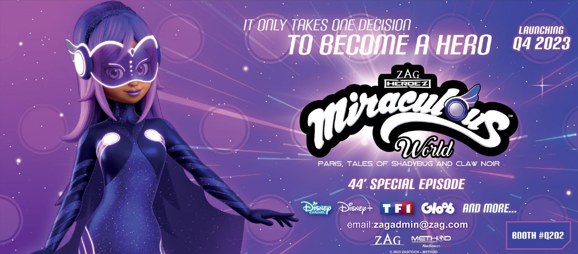 Miraculous World: Paris, Tales of Shadybug and Claw Noir Marinette