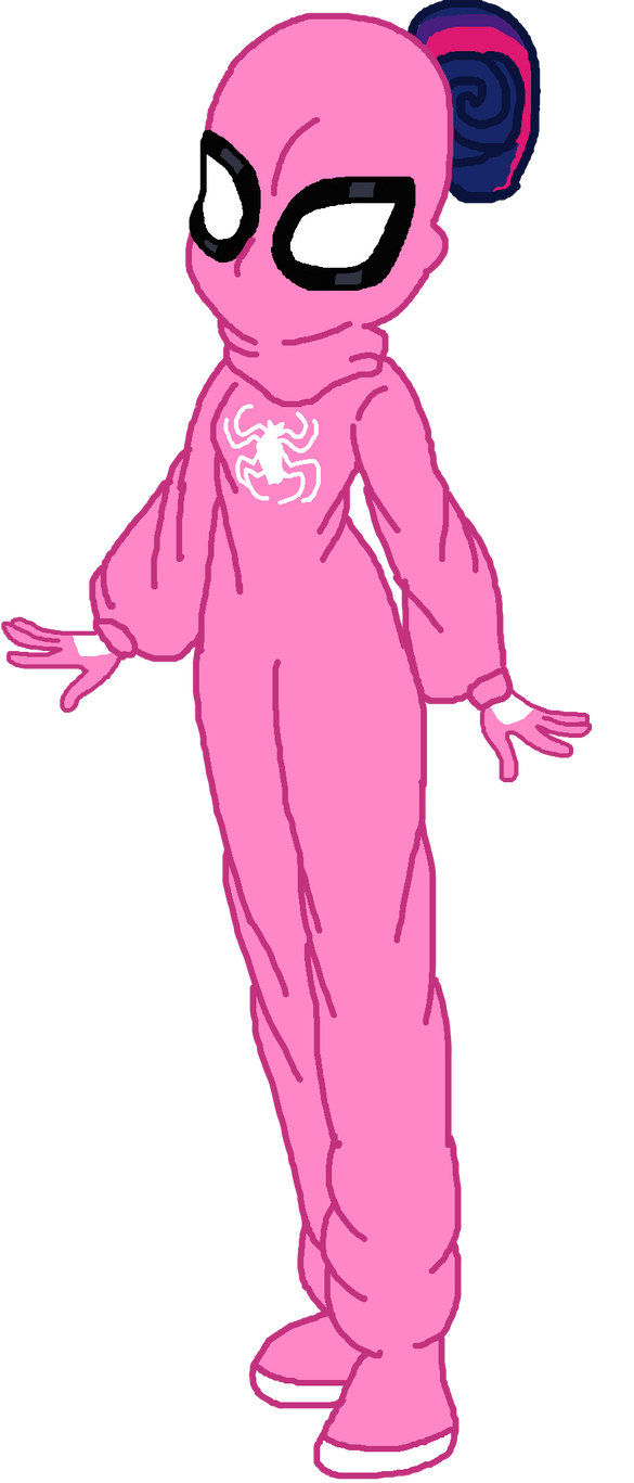 Pink Spider Rider Pink Spider-Girl (Sci Twilight Sparkle) by alvaxerox on DeviantArt