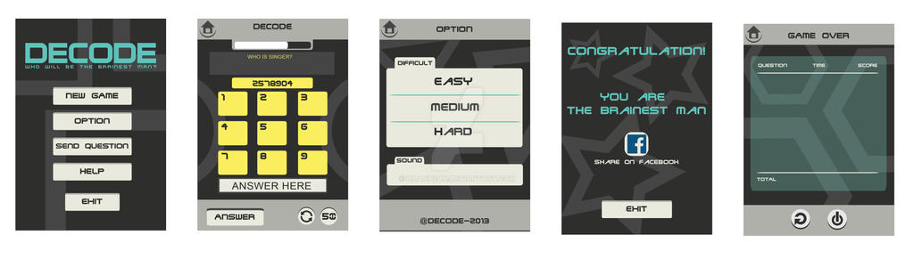 DECODE game UI by Haanh2an on DeviantArt