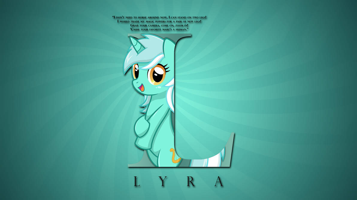 Wallpaper : Letters - Lyra by pims1978 on DeviantArt