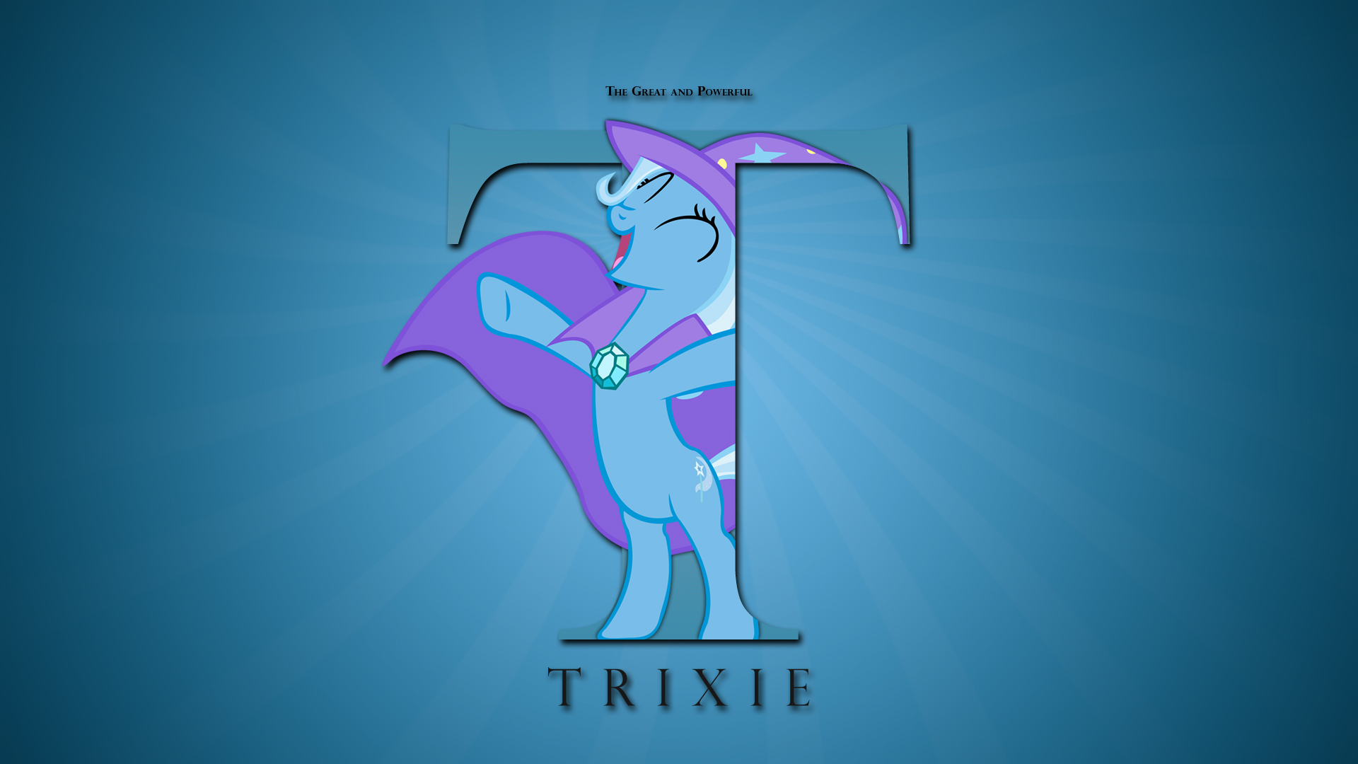 Wallpaper : Letters - Trixie