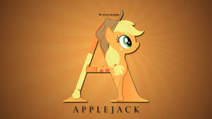 Wallpaper : Letters - Applejack