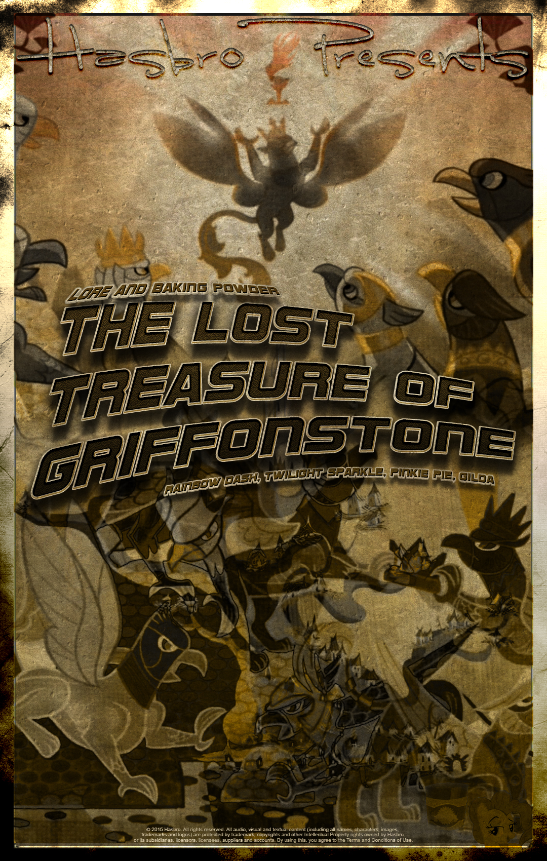 MLP The Lost Treasure of Griffonstone Movie Poster