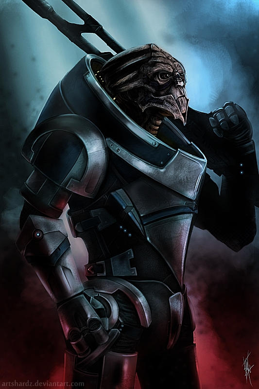 Turrian Mass Effect - The turian soldier by Artshardz on DeviantArt
