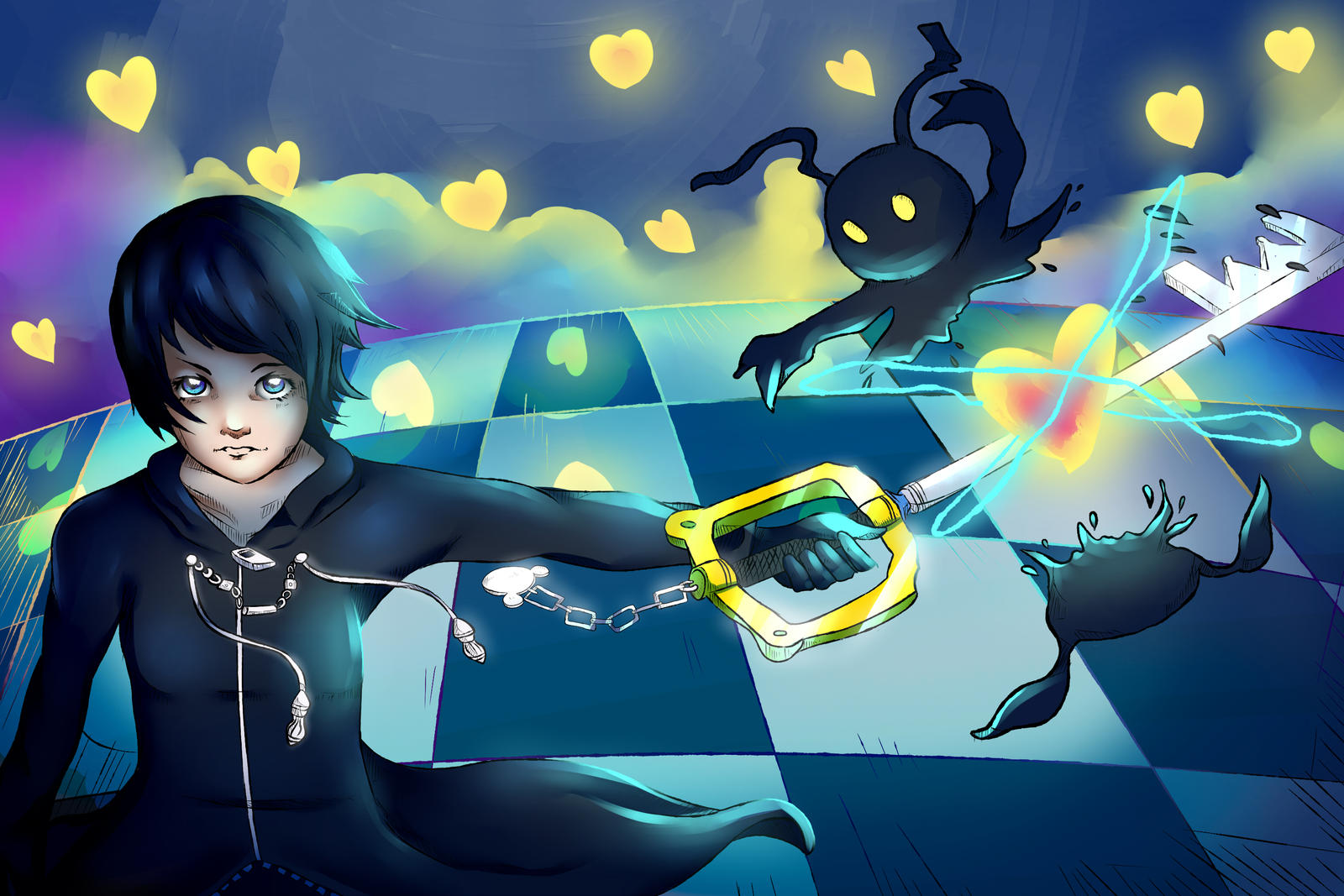 Heartless Render Heartless heart by Lengleth on DeviantArt