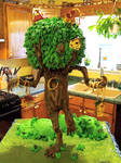 The Birdhouse Thief Cake by ArtsyLady