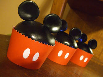 Mickey Cupcakes