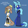 Angel Keeper and Princess Agua