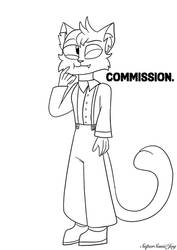 Commission. Lackadaisy Oc.