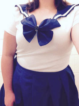 Sailor style 'uniform' handmade by me