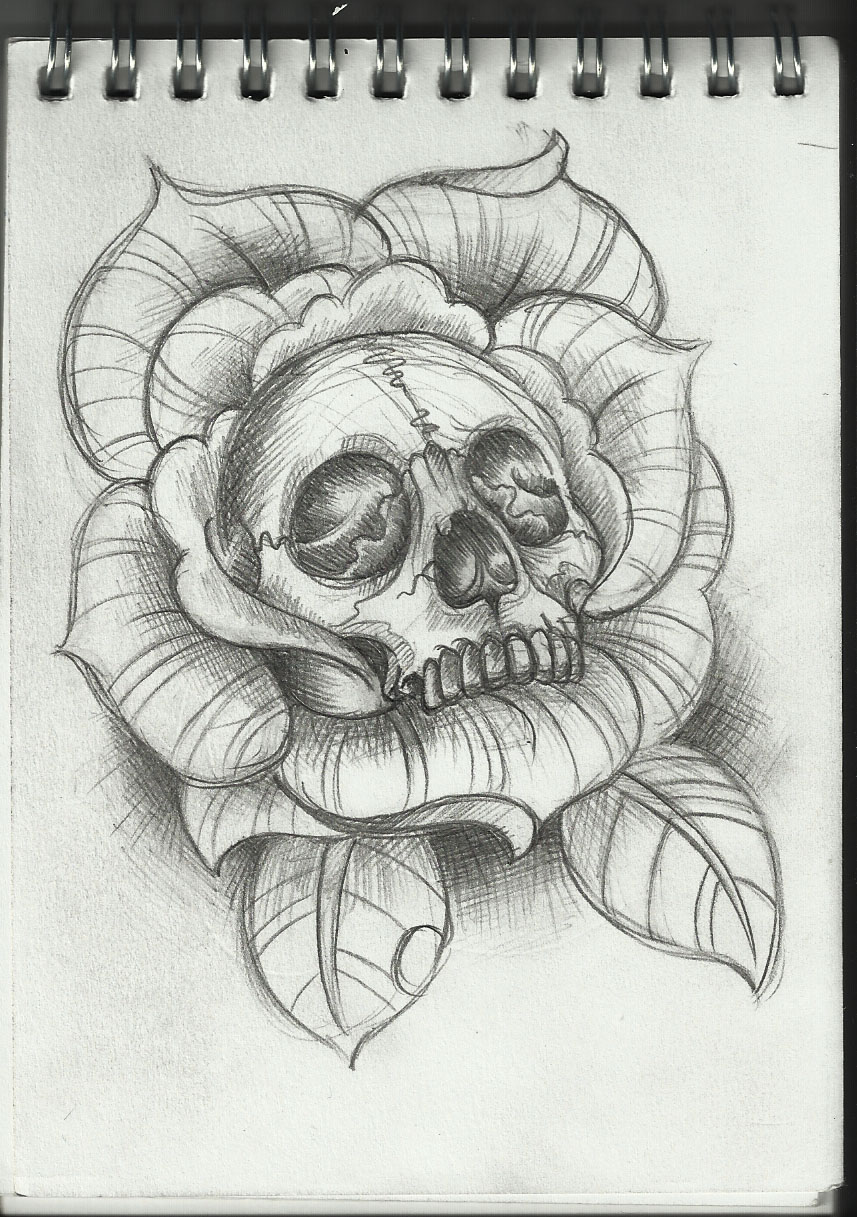 Top How To Draw A Rose With A Skull in the world Check it out now 