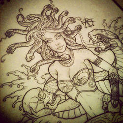 Medusa Design pin up