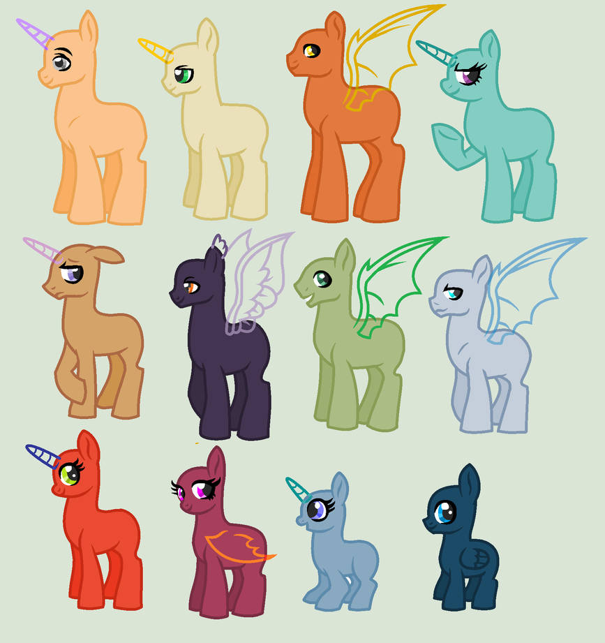 More random bases by Box-of-Ideas on DeviantArt
