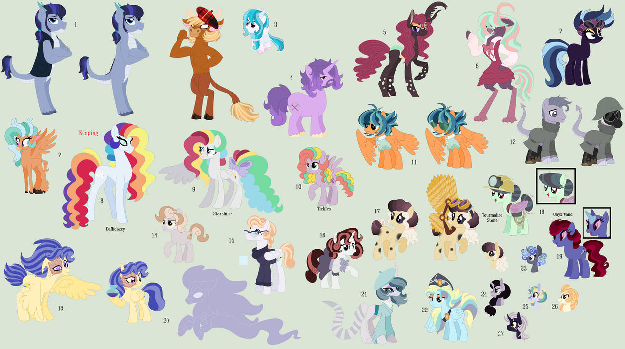 Rejected Characters Rejected characters adopts Open by Box-of-Ideas on DeviantArt