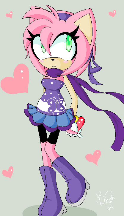 .:Amy in a cute outfit:.