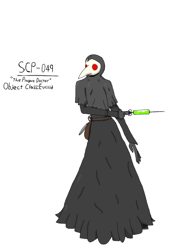 Scp 049 The Plague Doctor By Snowy Aegis On Deviantart