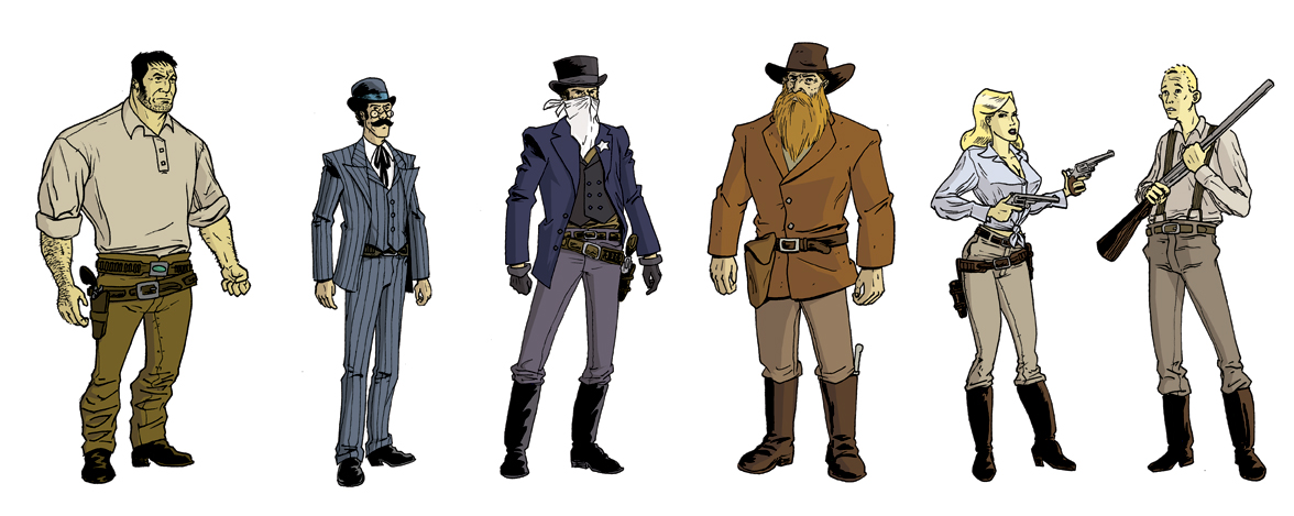 Western Character Sketches 2