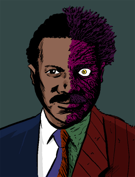 Two-face 1989 by dennisculver on DeviantArt