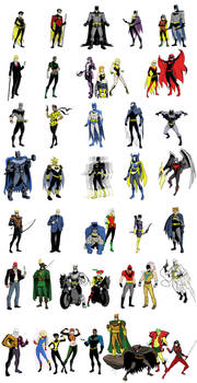 Batman Inc Lineup