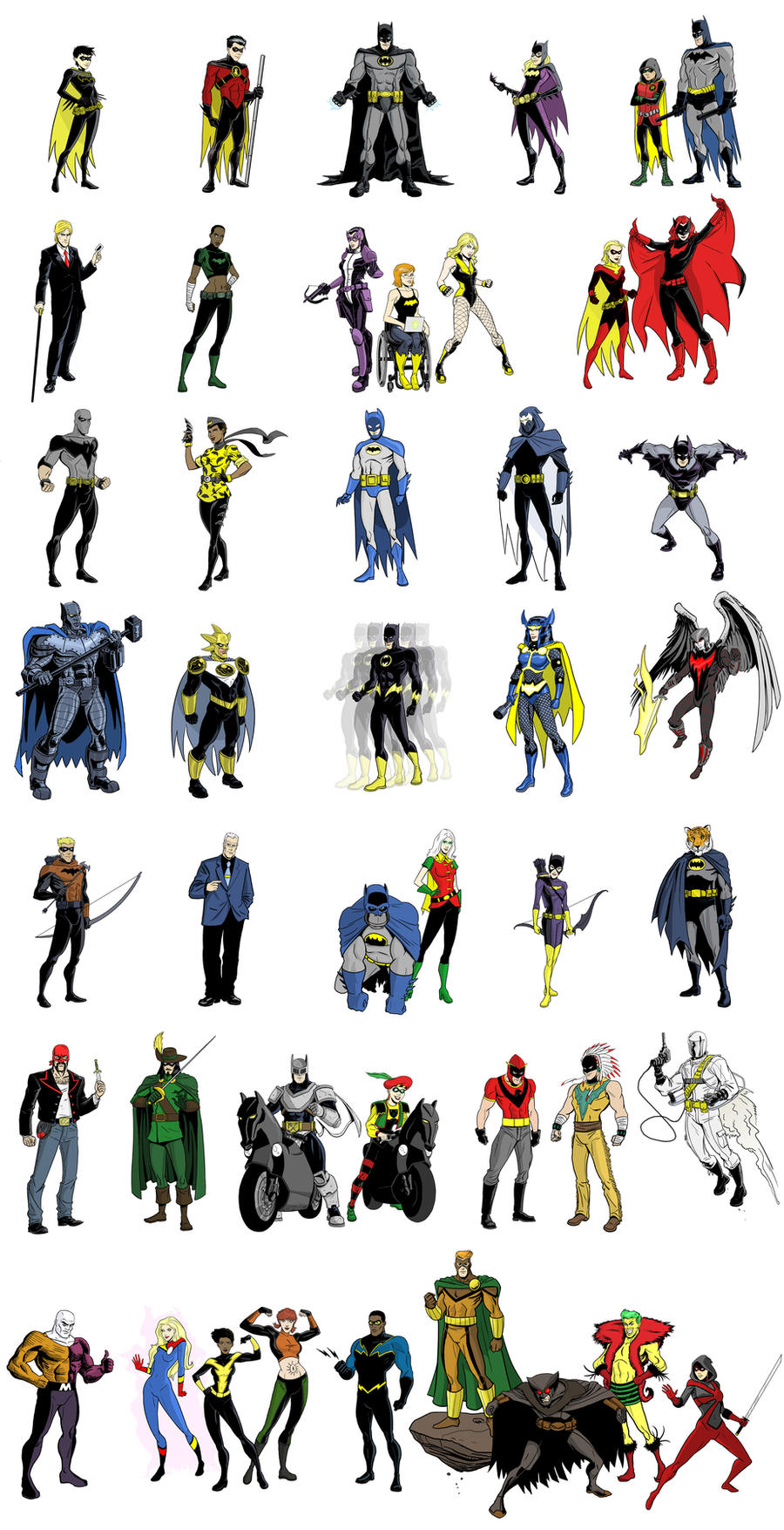 Batman Inc Lineup