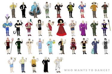 Dean Pelton's Wardrobe by dennisculver