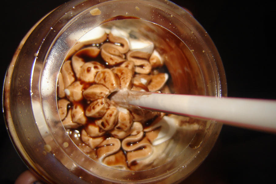 Hazelnut Iced Cappinco