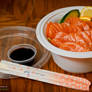 Salmon Donburi on Day 75